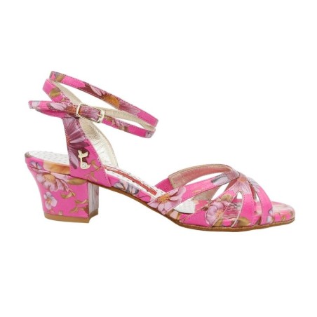 NOEMI FUXIA FANTASIA Tacco 4 cm SCARPE IN PRENOTAZIONE