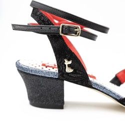 NOEMI NERO Calzata Stretta Heel 4 cm BOOKING SHOES