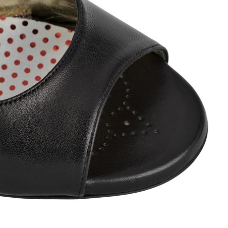ADELE NERO Tacco 9 cm SCARPE IN PRENOTAZIONE