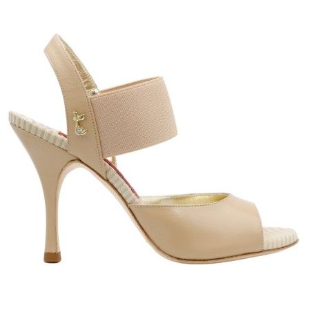 ADELE NUDO Heel 9 cm BOOKING SHOES