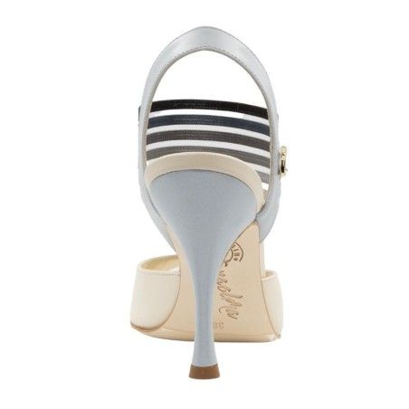 ADELE BEIGE Heel 9 cm BOOKING SHOES