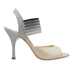 ADELE BEIGE Heel 9 cm BOOKING SHOES