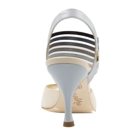 ADELE BEIGE Heel 7 cm BOOKING SHOES