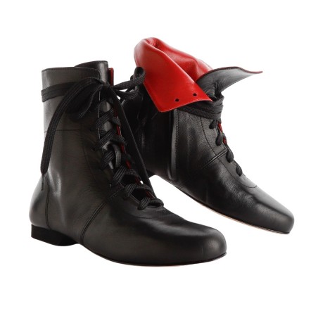 SELENE NERO ALTO SCARPE IN PRENOTAZIONE