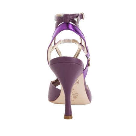 MIA VIOLA LAMINATO TACCO 8 CM