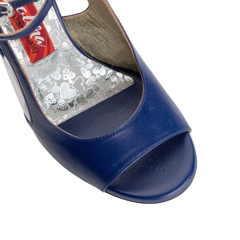 AURORA BLUETTE NAPPA Tacco 9 cm Tangolera 3 - WEAR & MORE 