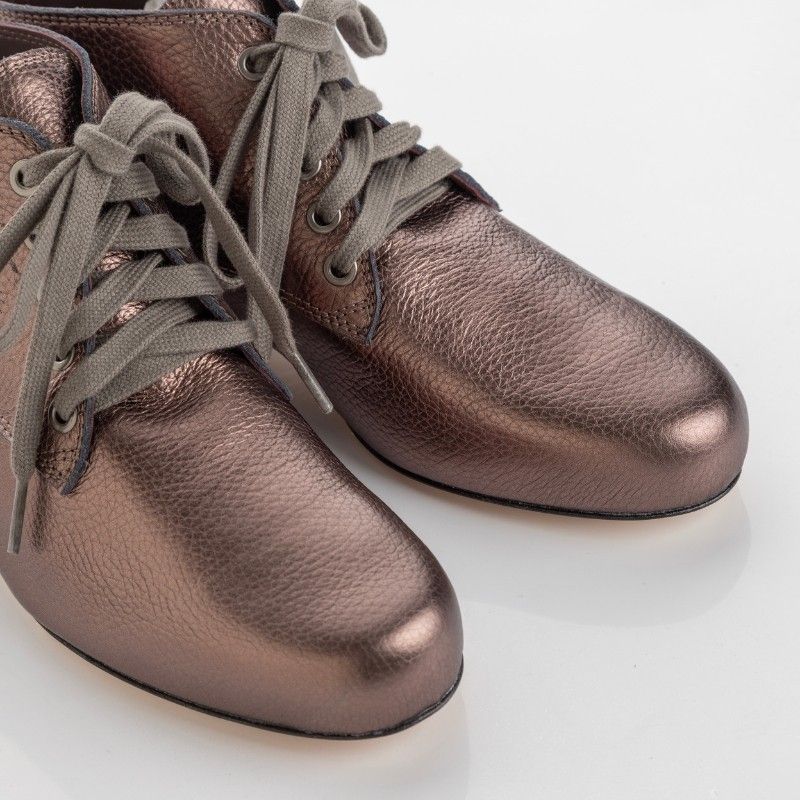 EVITA SCARPONCINO BRONZO Tacco 2 cm SCARPE IN PRENOTAZIONE