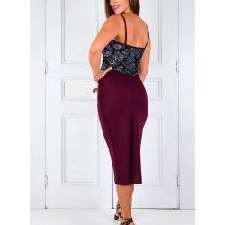 Completo Gonna Portafoglio Option 19 + Top Canottina Option 3 RossaSpina 2 - WEAR & MORE 