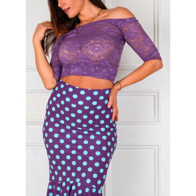 Top Maglietta Pizzo Option 113 RossaSpina 1 - WEAR & MORE 