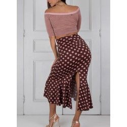 Set Skirt Tubino Frou Frou Option 76 + Top Maglietta Lurex