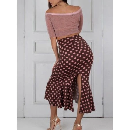 Completo Tubino Frou Frou Option 76 + Top Maglietta Lurex Option 115 RossaSpina 2 - WEAR & MORE 