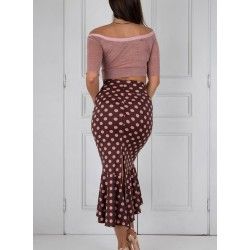 Set Skirt Tubino Frou Frou Option 76 + Top Maglietta Lurex