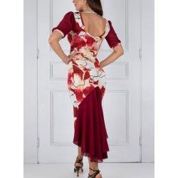 Completo Gonna Pivot Spacco Georgette Option 45 + Top Giorgia Option 31 RossaSpina 3 - WEAR & MORE 