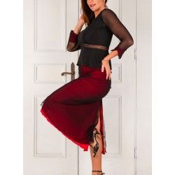 Set Skirt Flora 2 Option 55 + Top Napoli New Maniche Option 292