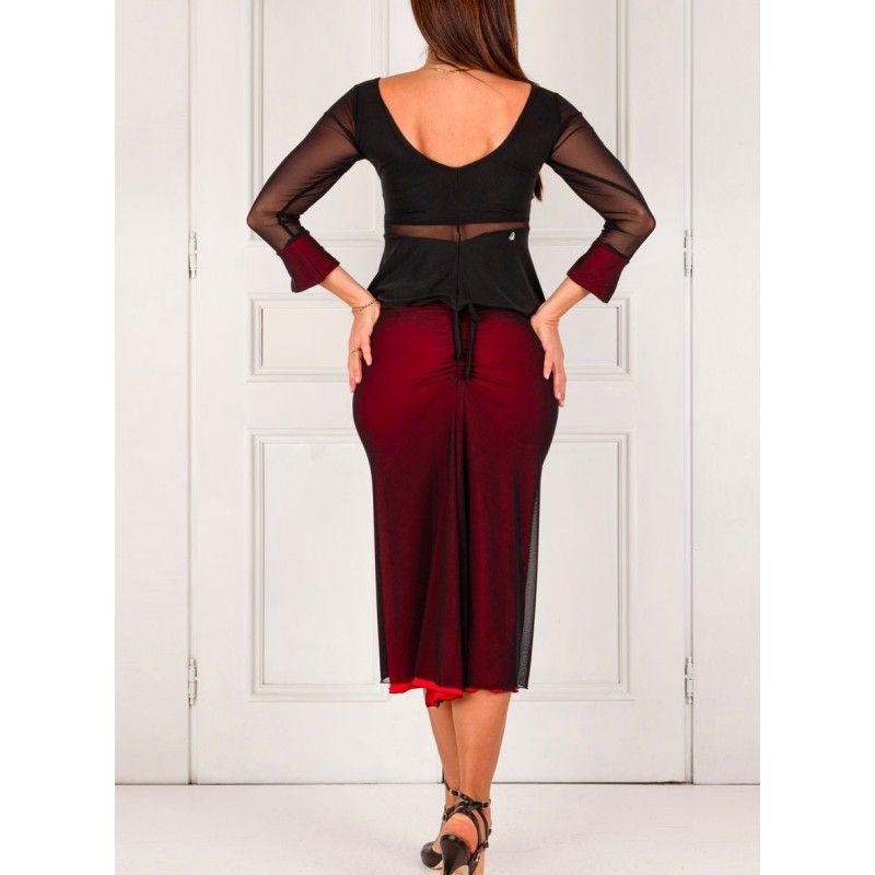 Set Skirt Flora 2 Option 55 + Top Napoli New Maniche Option 292