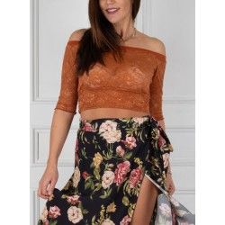 Top Maglietta Pizzo Option 117