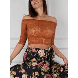 Top Maglietta Pizzo Option 117