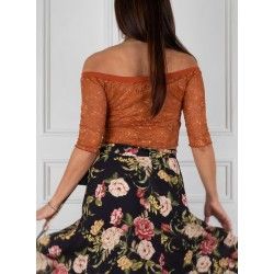 Top Maglietta Pizzo Option 117