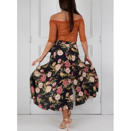 Set Skirt Pareo Option 39 + Top Maglietta Pizzo Option 117