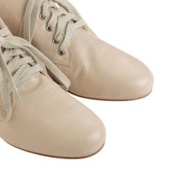 EVITA SCARPONCINO MADREPERLA HEEL 2 CM BOOKING SHOES