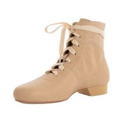 SELENE BEIGE CORTO Large Sole BOOKING SHOES