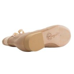 SELENE BEIGE CORTO Large Sole BOOKING SHOES
