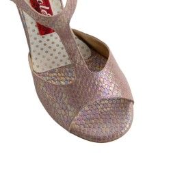 FIONA PITONCINO CANGIANTE Tacco 8 cm CAMPIONE Tangolera 3 WEAR & MORE