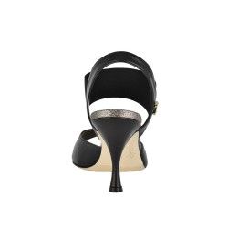 ADELE NERO Heel 7 cm BOOKING SHOES