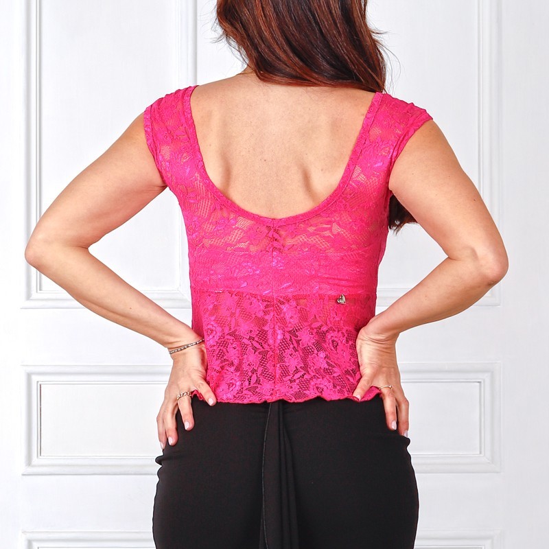 Top Seline Pizzo Cuore Option 34 RossaSpina 2 - WEAR & MORE