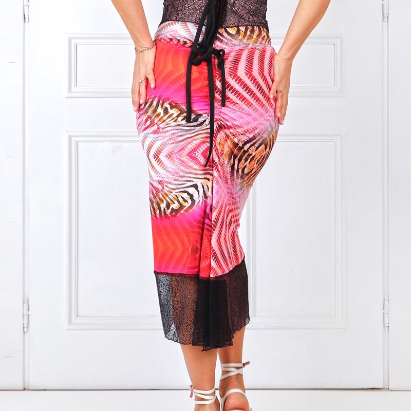 Gonna Flora 2 Pizzo Option 58 RossaSpina 2 - WEAR & MORE