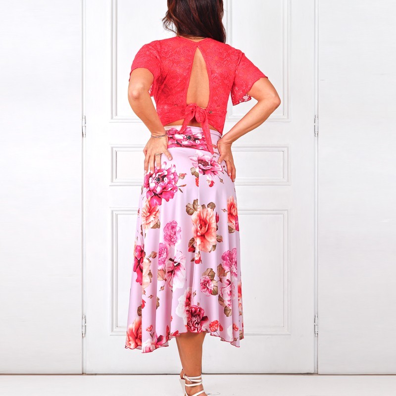 Completo Gonna Giorgina Option 29 + Top Viky Pizzo Option 16 RossaSpina 2- WEAR & MORE