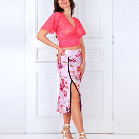 Set Skirt Samba Option 38 + Top Viky Pizzo Option 16 RossaSpina 1 - WEAR & MORE