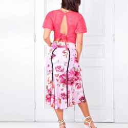 Set Skirt Samba Option 38 + Top Viky Pizzo Option 16 RossaSpina 3 - WEAR & MORE