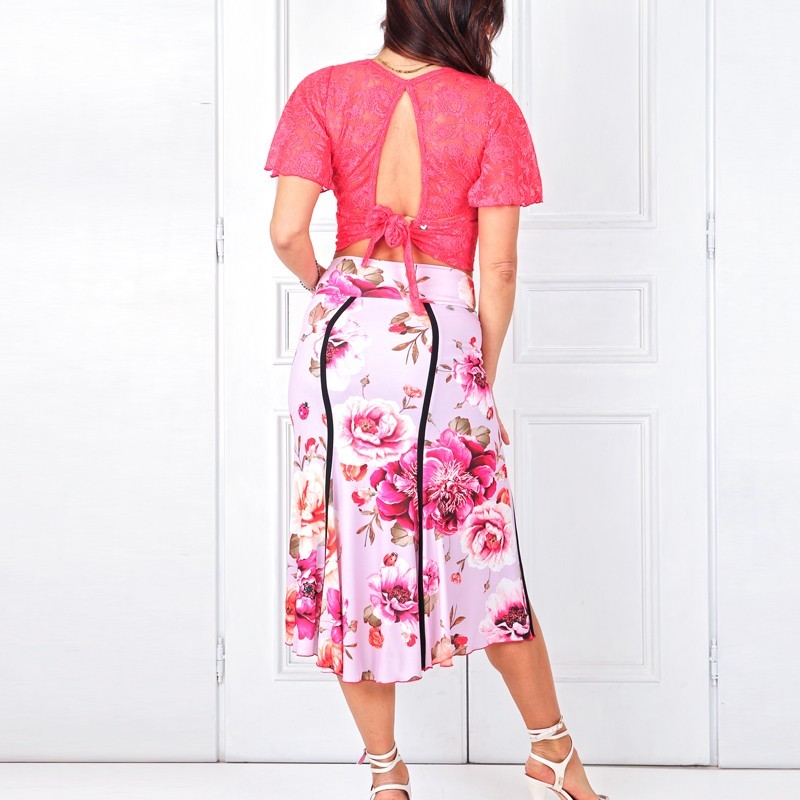 Completo  Gonna Samba Option 38 + Top Viky Pizzo Option 16 RossaSpina 3 - WEAR & MORE