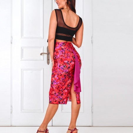 Completo Tubino Sirena Coda Option 80 + Top Maglietta Fiocco Option 119 RossaSpina 2 - WEAR & MORE