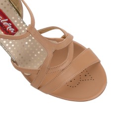 GAIA BEIGE NAPPA Heel 9 cm Tango Shoes – Tangolera Shoes | WearAndMore
