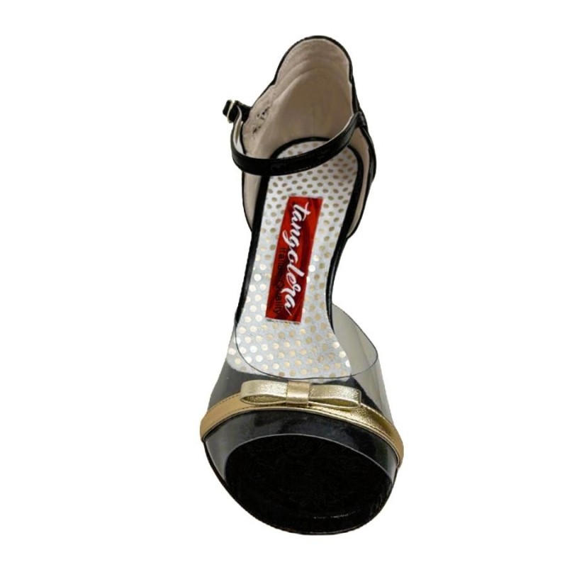 CLIO NERO PLEX Tacco 9 cm CAMPIONE Tangolera 2 - WEAR & MORE