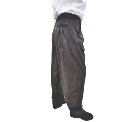 Men's Trousers Jack Mod. 06 Option 4 Pinstripe Anthracite color RossaSpina 2 - WEAR & MORE