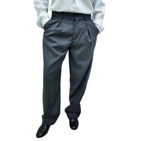 Pantalone da uomo Jack Mod. 06 Option 4 Colore Gessato Antracite RossaSpina 1 - WEAR & MORE