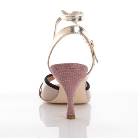 ANITA ROSA PLATINO CL Tacco 7 cm SCARPE IN