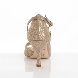 ELISA CAMOSCIO BEIGE PUNTINO Heel 7 cm Tango Shoes – Tangolera Shoes | WearAndMore