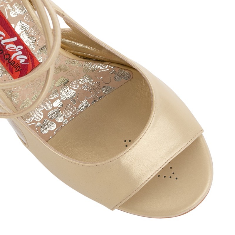AURORA ORO PERLATO Heel 7 cm Tango Shoes – Tangolera Shoes | WearAndMore