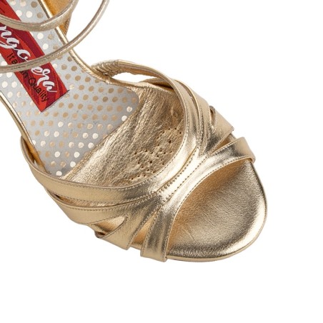 CHIARA PLATINO LAMINATO Heel 7 cm BOOKING SHOES Tango Shoes – Tangolera Shoes | WearAndMore