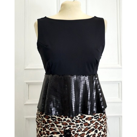 Top Serena 2 Paillettes Option 116 | RossaSpina