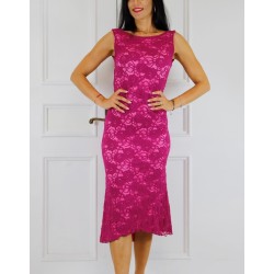 Abito Pamela Corolla Pizzo Option 32 RossaSpina 1  Wear & More