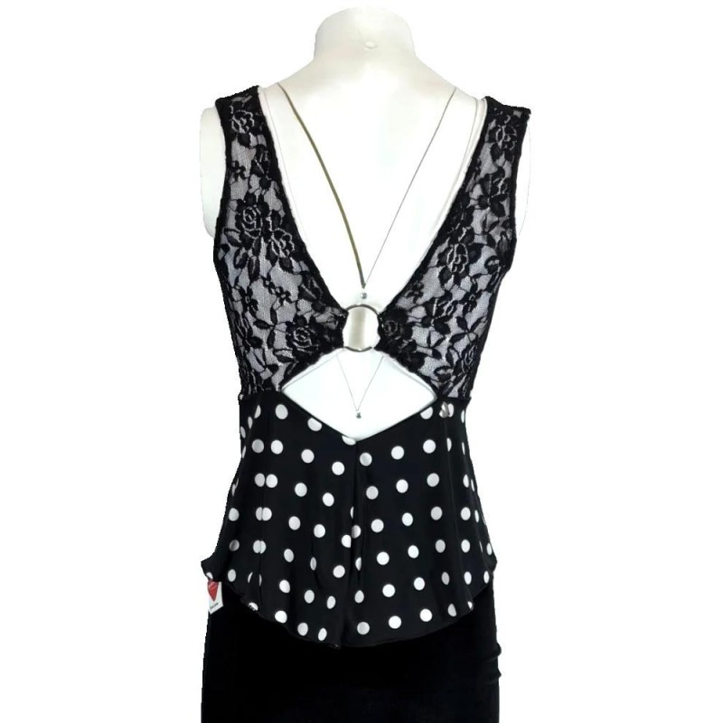 Top Serena Colore Nero Option 165 |RossaSpina