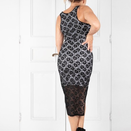 Dress Canotta Pizzo Option 3 RossaSpina 2 - WEAR & MORE 