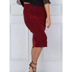 Tubino Vita Alta Lurex Option 96 RossaSpina 1 - WEAR & MORE