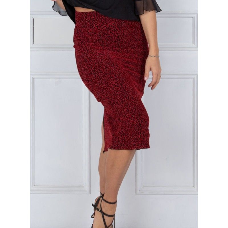 Skirt Tubino Vita Alta Lurex Option 96