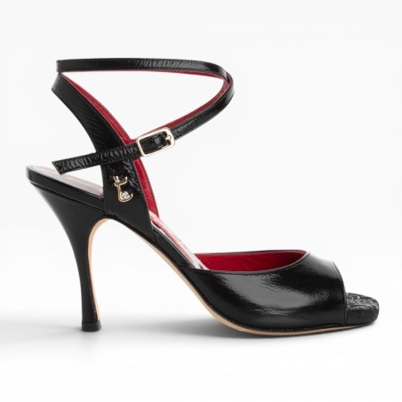 DIANA NERO VERNICE SOFT CL Tacco 9 cm SCARPE IN PRENOTAZIONE – Tangolera Shoes | WearAndMore